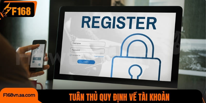 Tuân thủ quy định về tài khoản